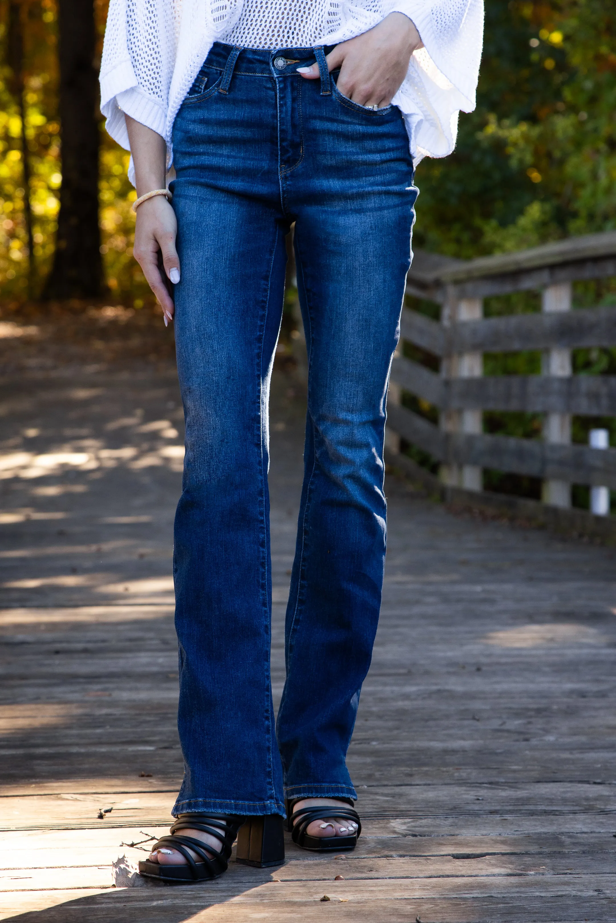 * 3 DIFFERENT LENGTHS! Judy Blue One For You, Me, And Her High-Rise Slim Fit Bootcut Denim