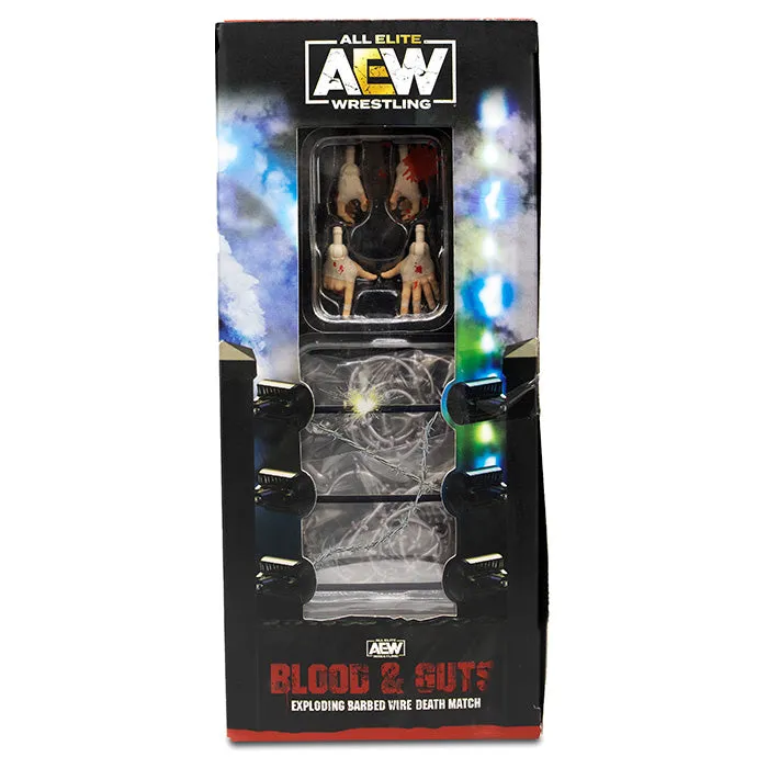 AEW : Exploding Barbed Wire Death Match (Kenny Omega & Jon Moxley) Ringside Exclusive Figure Set