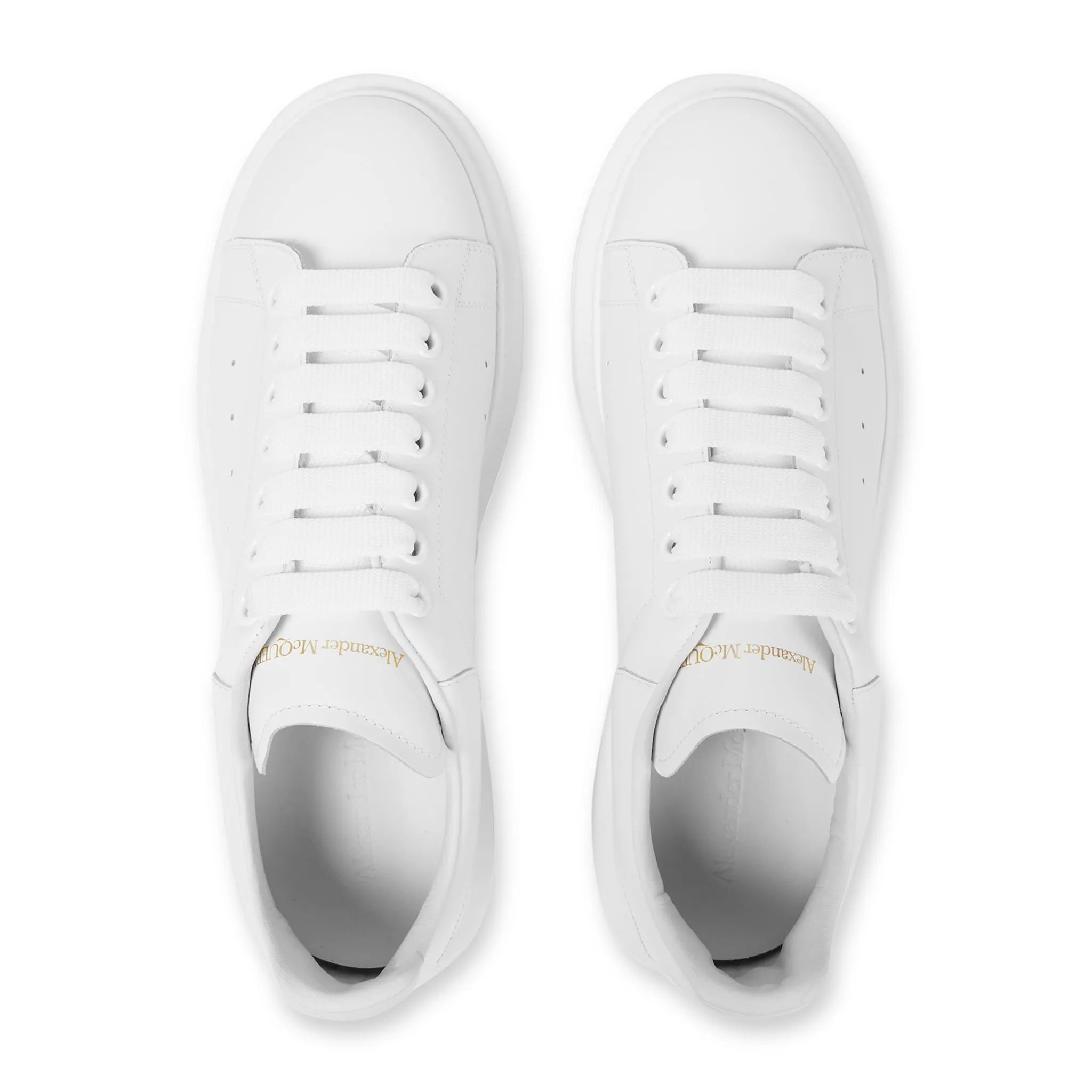 Alexander Mcqueen Raised Sole White Sneaker (W)