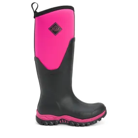 Arctic Sport II Tall - Black/Pink by Muckboot