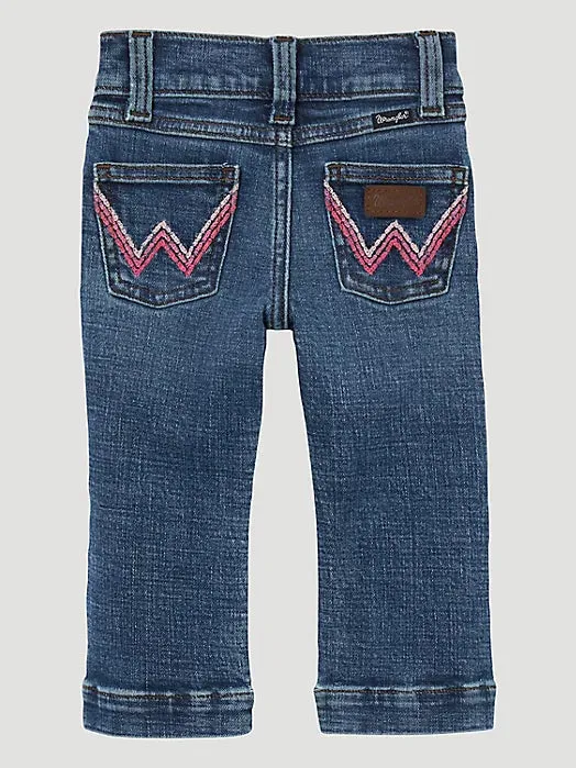 Baby Girl's Wrangler Boot Cut Jean