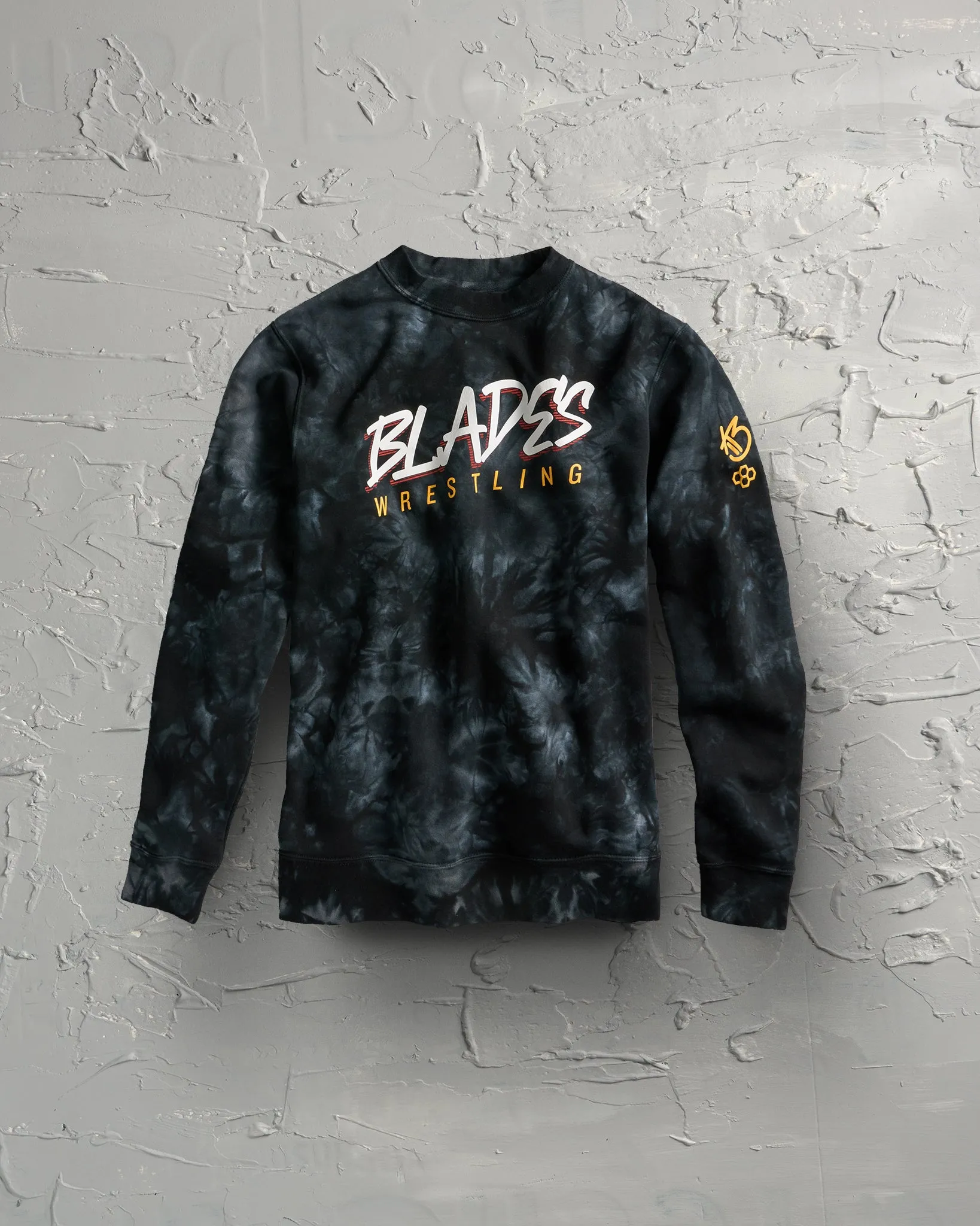 Blades Sisters Wrestling Dye Crewneck