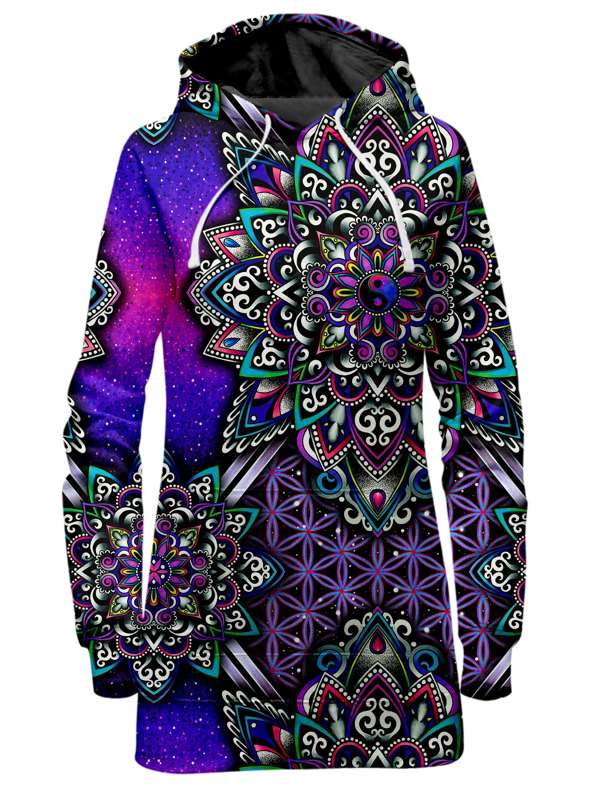 Blooming Balance Hoodie Dress