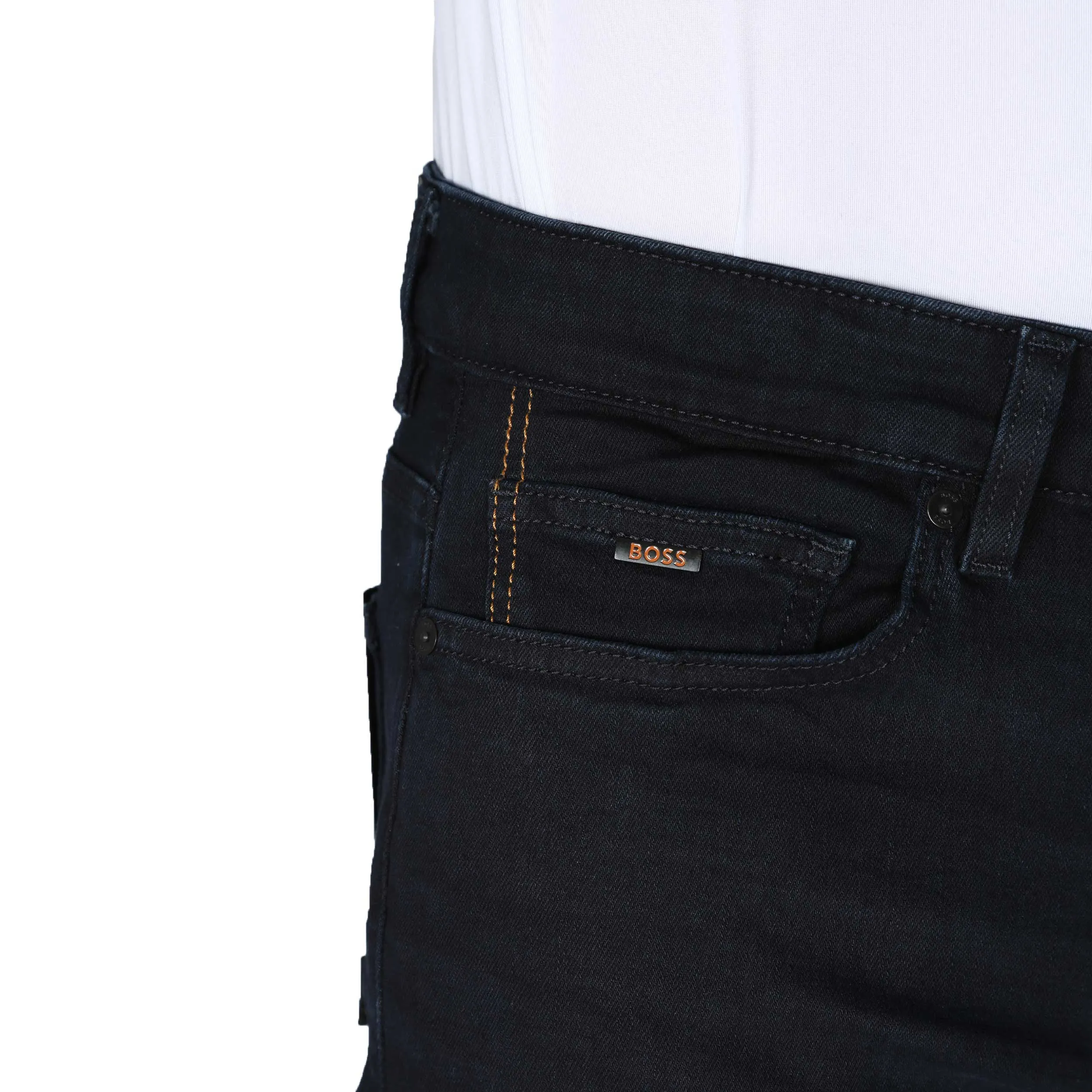 BOSS Delaware BC-L-P Jean in Navy Denim