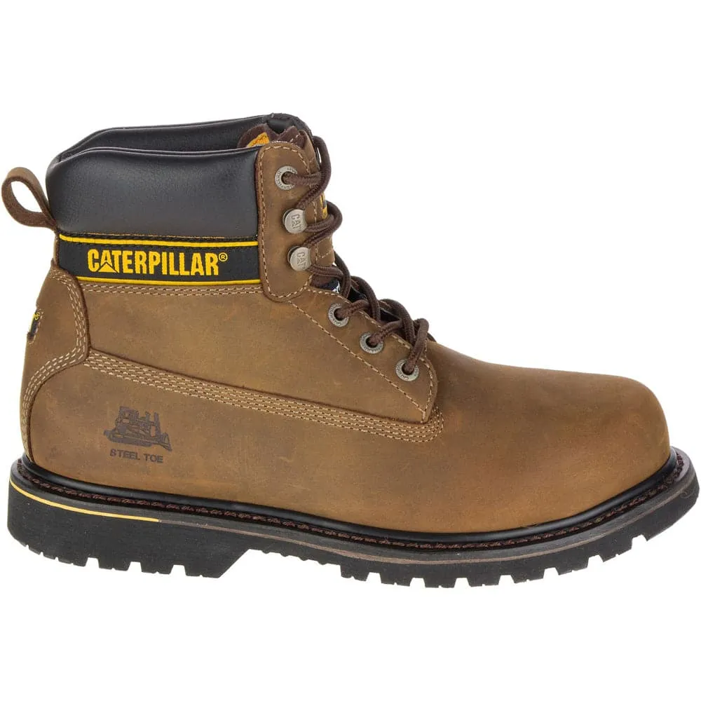 Caterpillar CAT Holton Steel Toe SB FO HRO SRC Work Boot