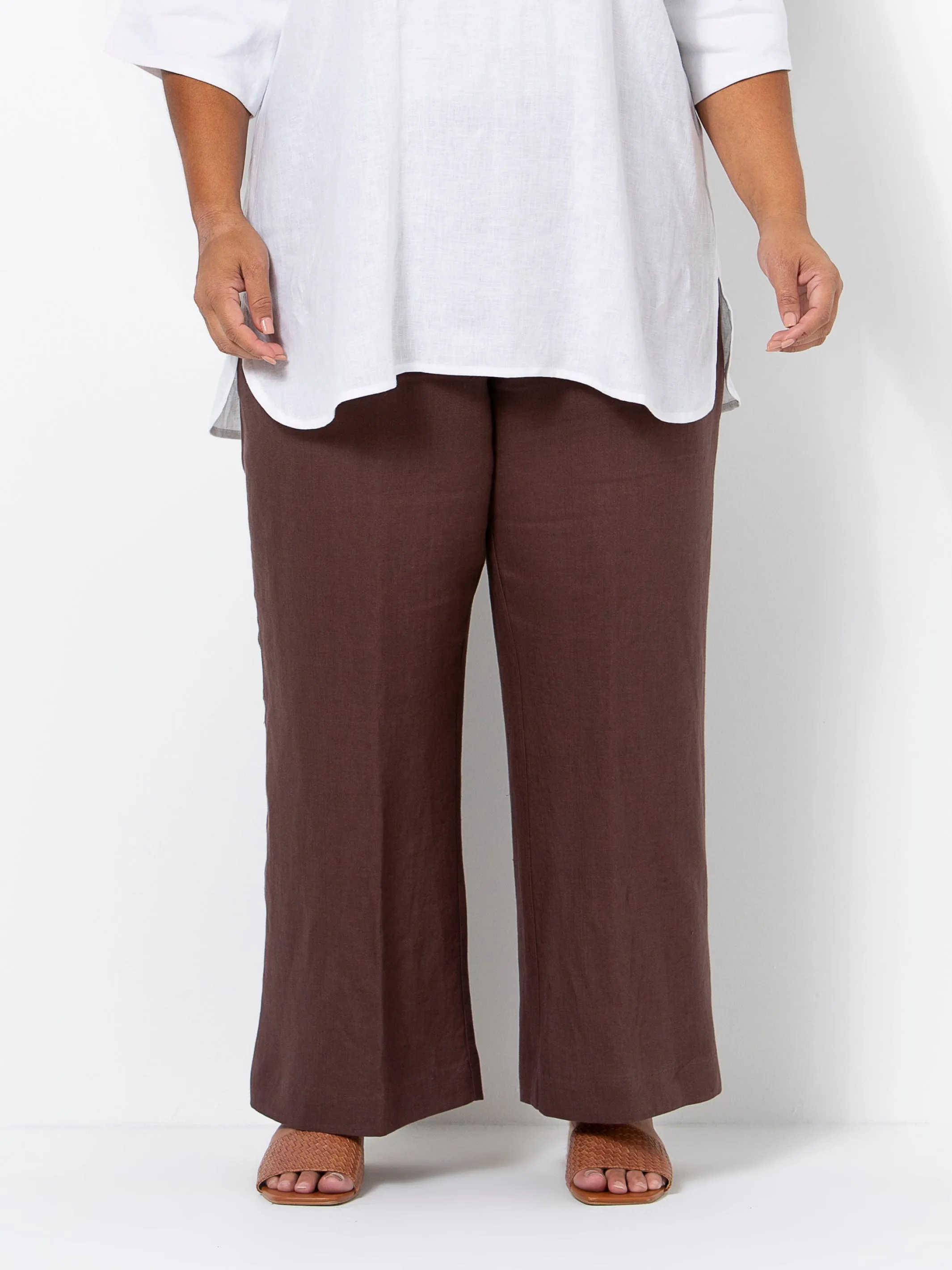 Cocoa Linen Pant