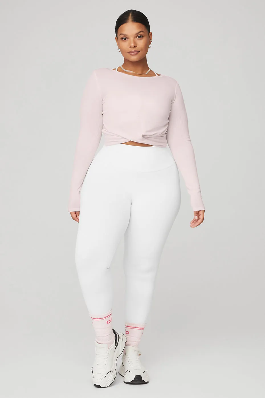 Cover Long Sleeve Top - Pink Sugar