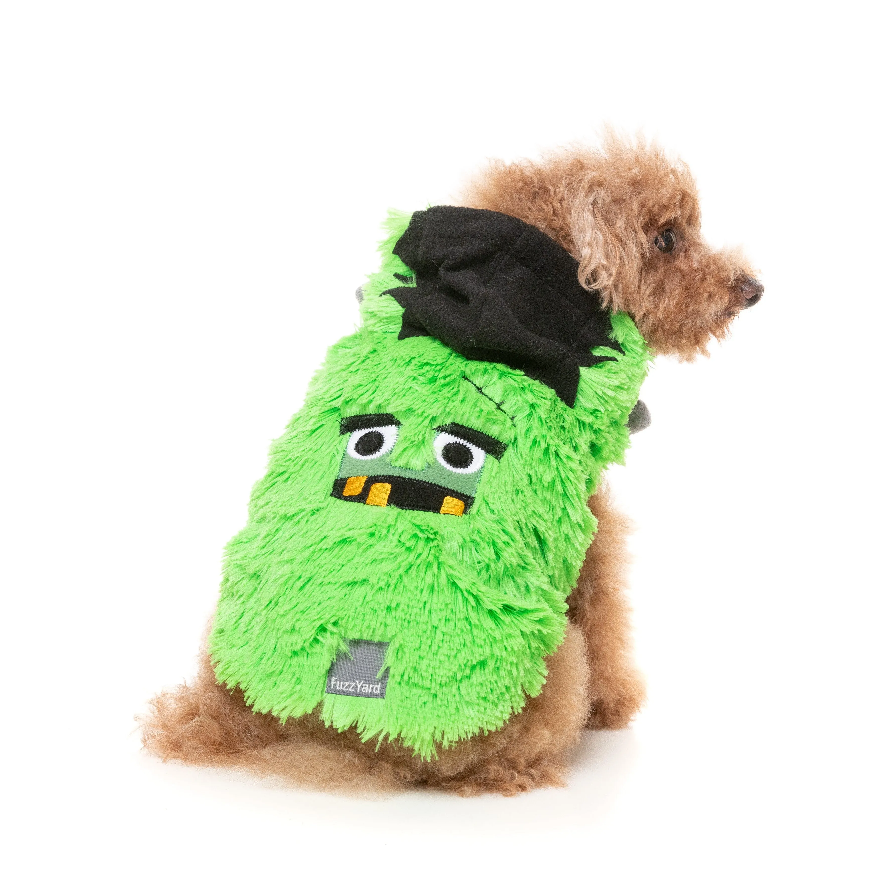 FuzzYard Halloween Dog Apparel Franky Hoodie Size 2