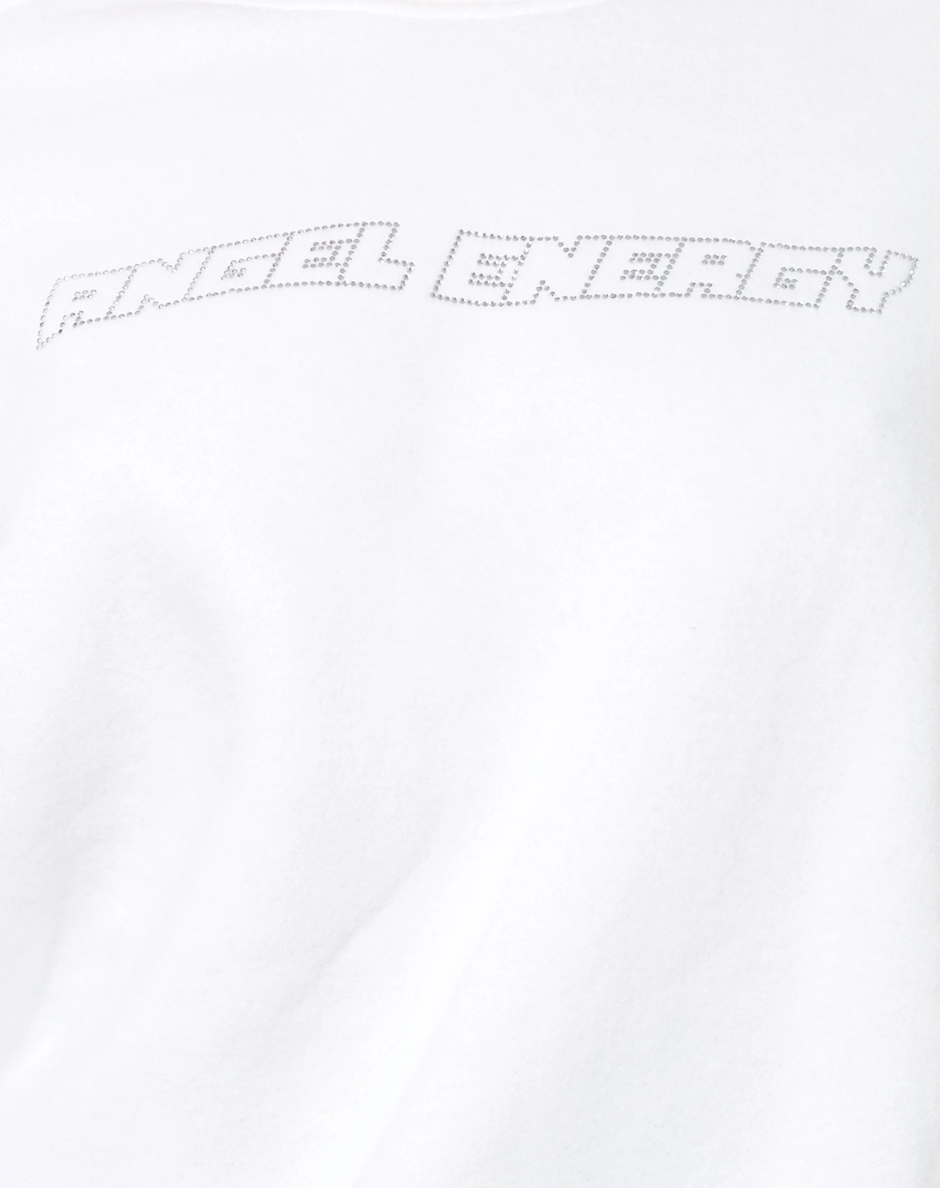 Glowee Sweatshirt in Warm White 'Angel Energy' Hotfix