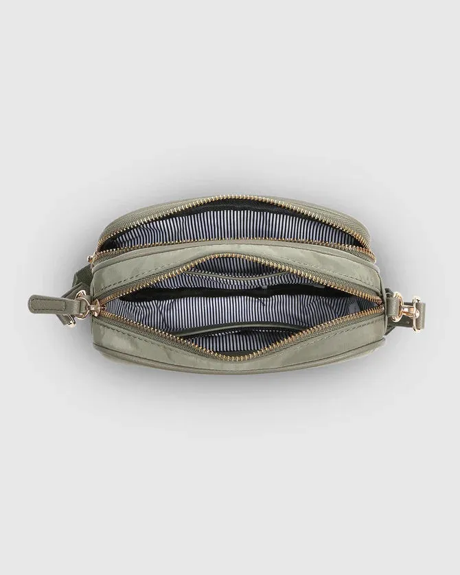 Louenhide - Cali Nylon Crossbody Khaki