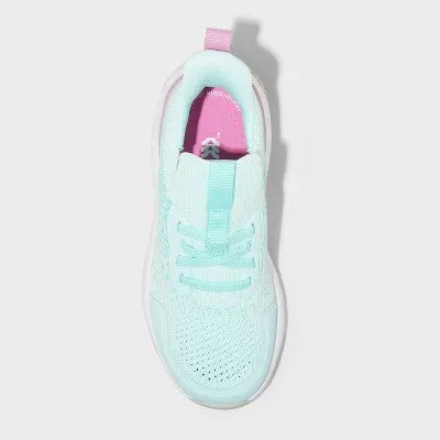 New - All In Motion Kids Knit Elastic Lace Slip On Performance Sneakers