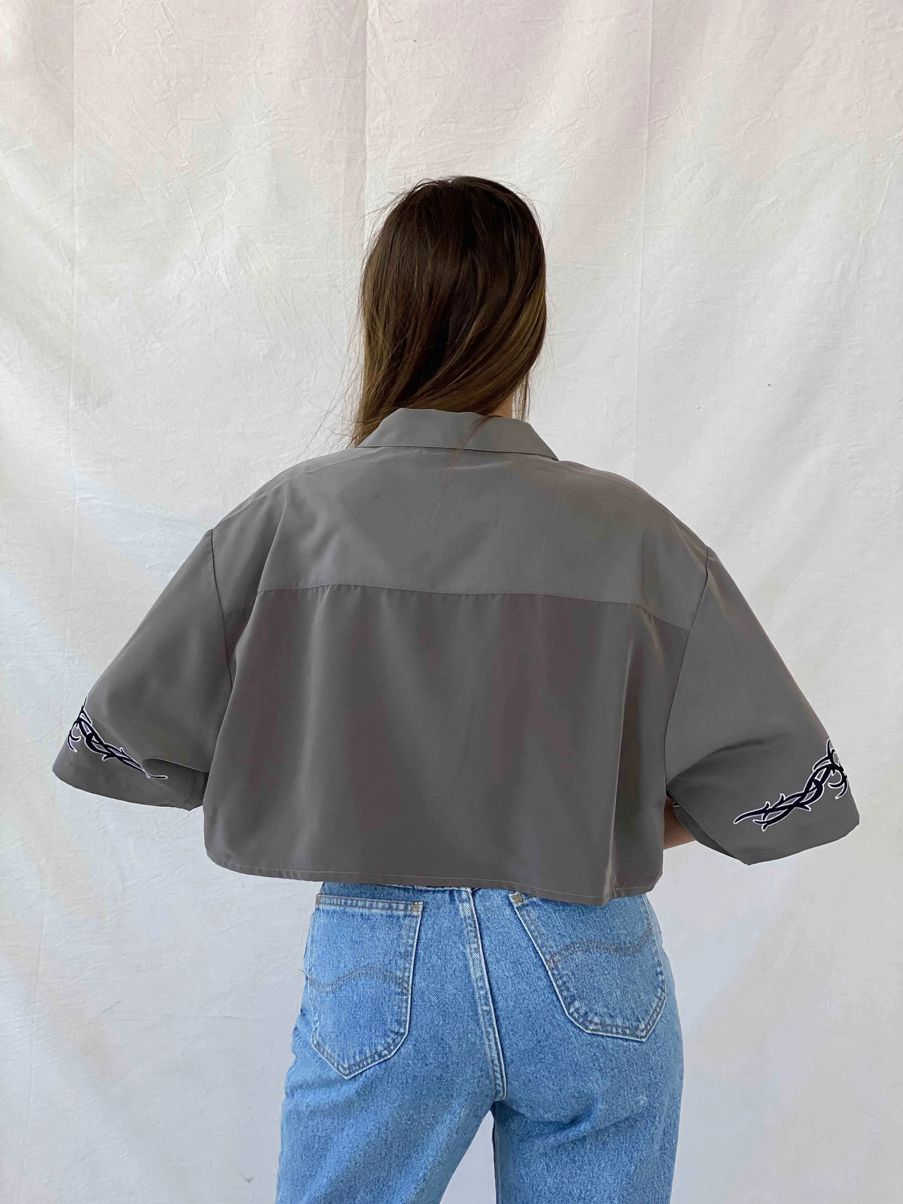 No Boundaries Cropped Shirt