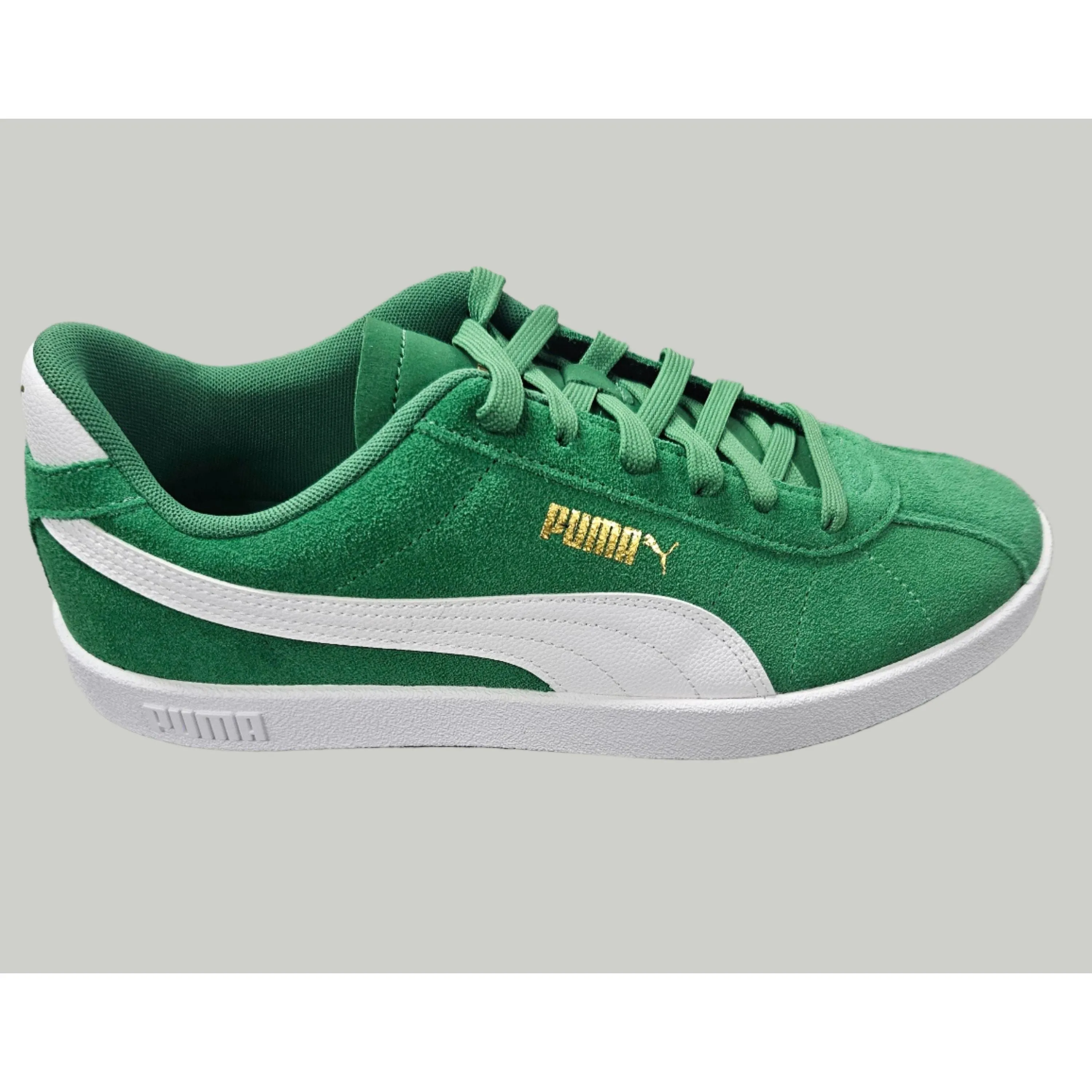 Puma Club 11 Men's Casual Shoe -Archive Green/White