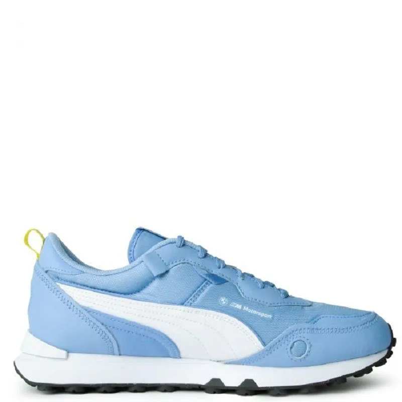 Puma Men's BMW Motorsport Rider FV AC Shoes - Day Dream Blue / White / Yellow