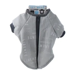 "Liberte" Zip-Up Sweatshirt Pet Costume For Dog & Cat (M)