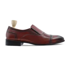 Rubidion - Men's Oxblood Calf Leather Loafer