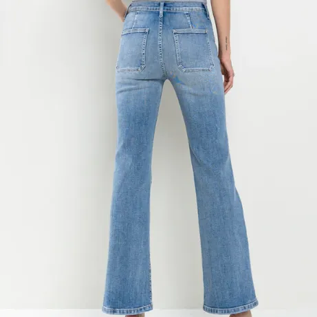 Scarlett Stretch Hi Rise Slim Bootcut Jeans