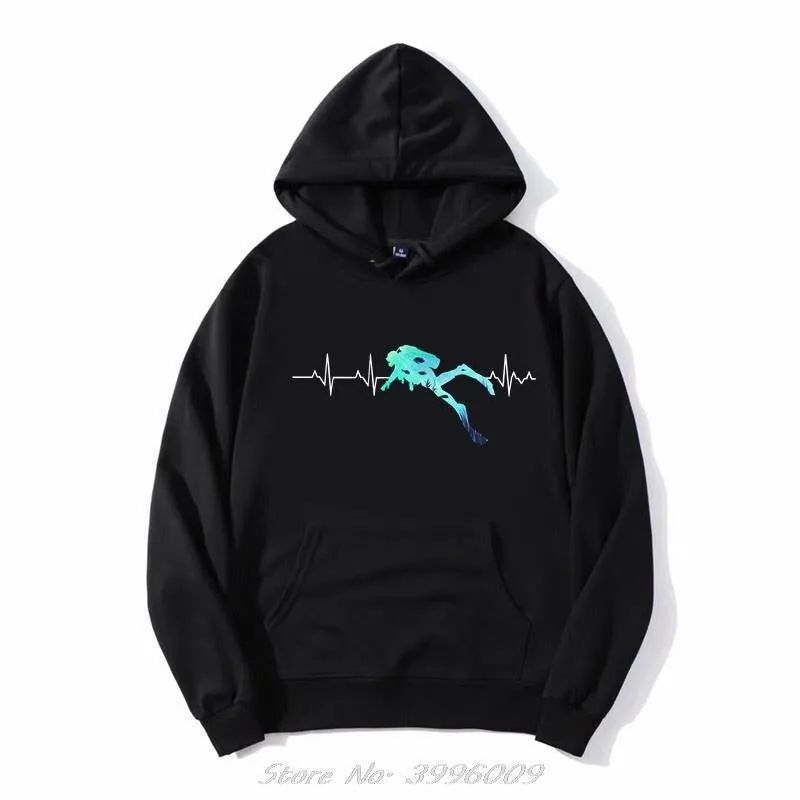 Scuba diving Hoodie Unisex | Diver Heart Beat