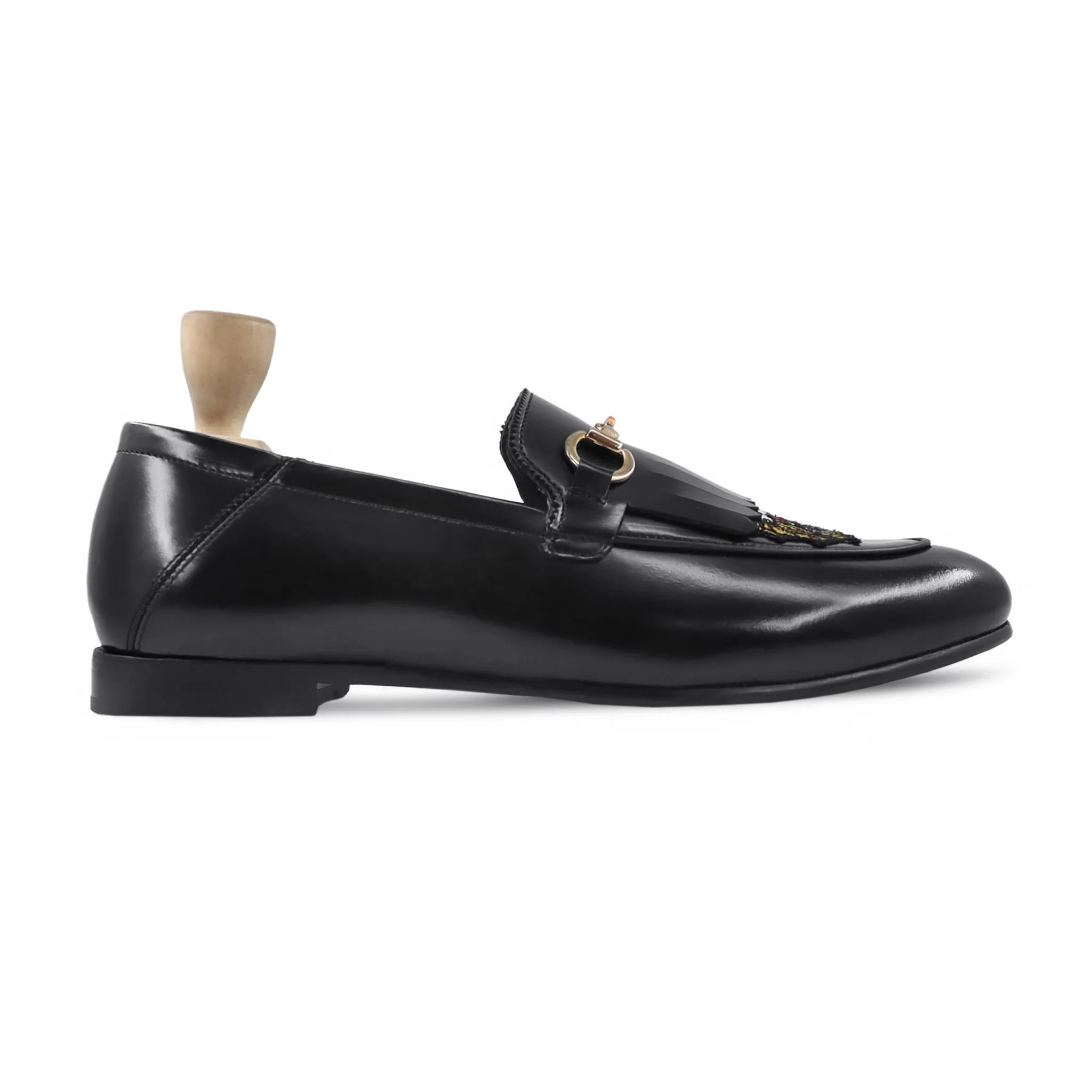 Simpson - Men's Black Calf Leather Loafer