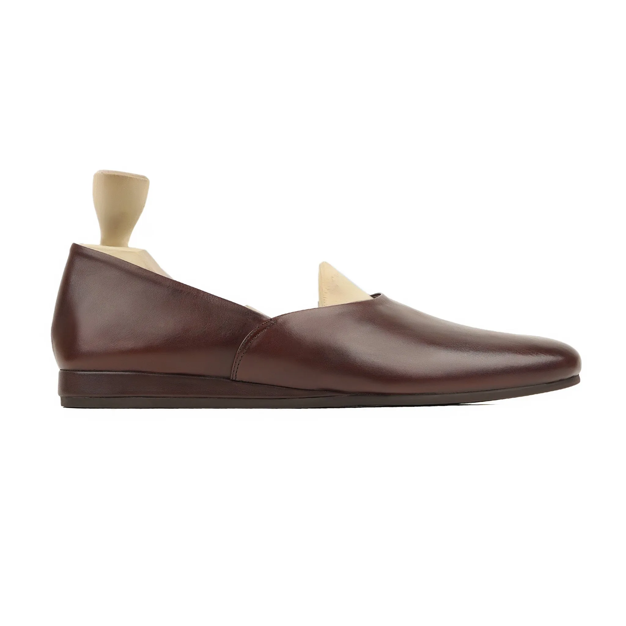 Taverna - Men's Brown Calf Leather Loafer