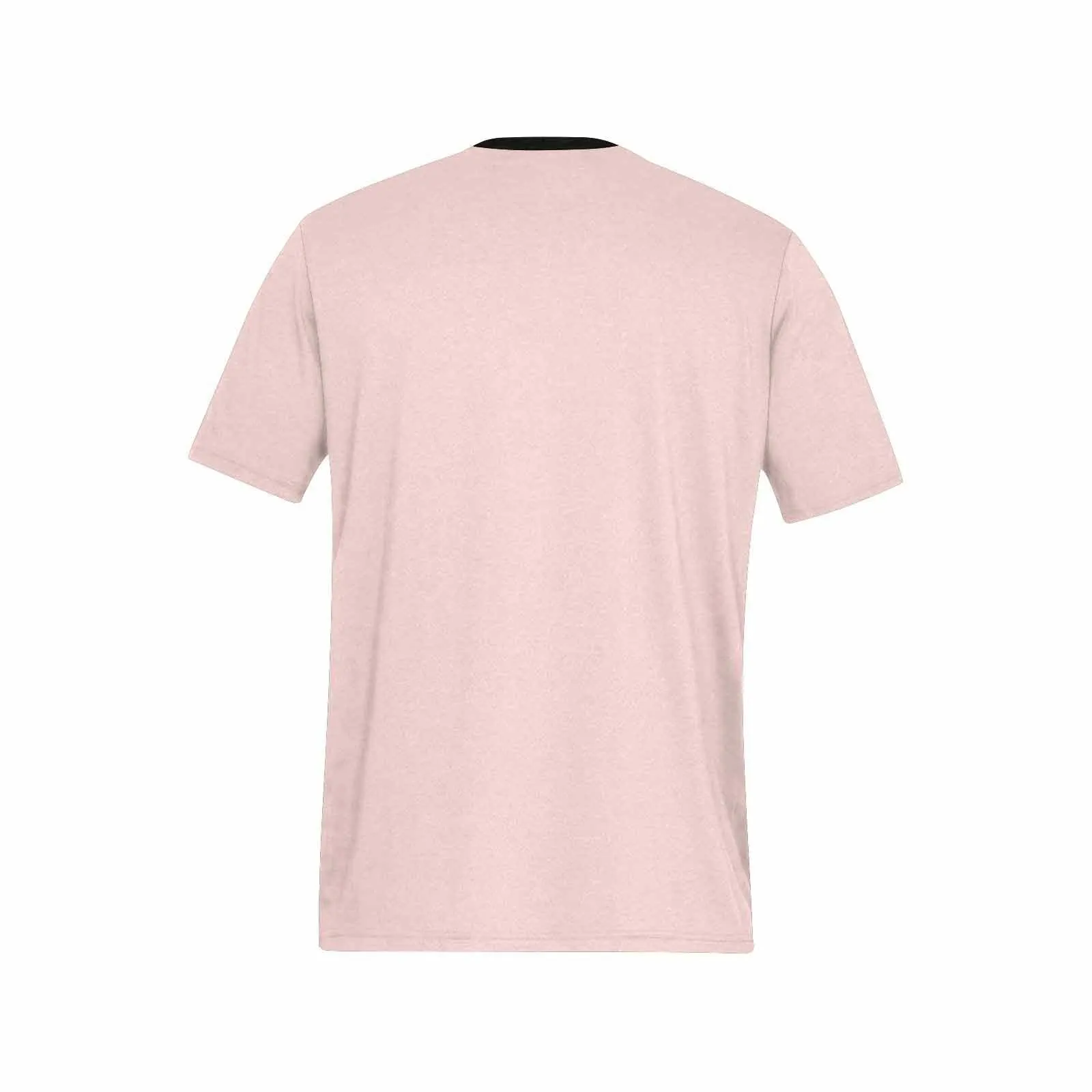 Uniquely You Mens T-Shirt /  Scallop Seashell Pink     - Short Sleeve Casual Shirt