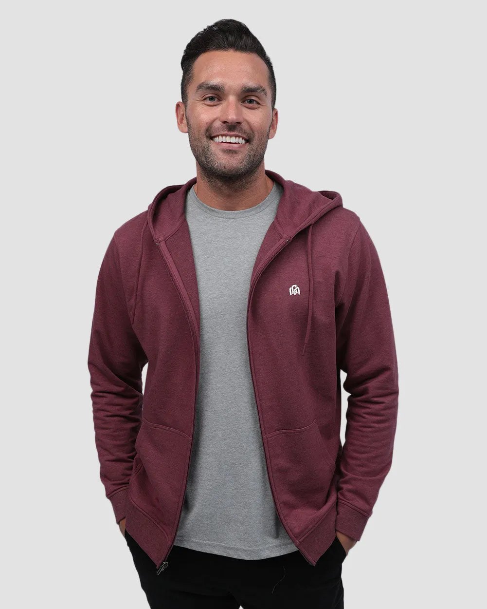 Zip-Up Hoodie - Branded